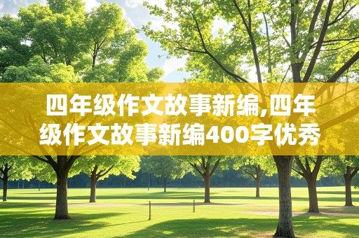 四年级作文故事新编,四年级作文故事新编400字优秀作文