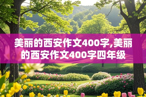 美丽的西安作文400字,美丽的西安作文400字四年级