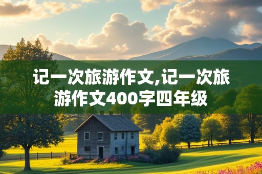 记一次旅游作文,记一次旅游作文400字四年级