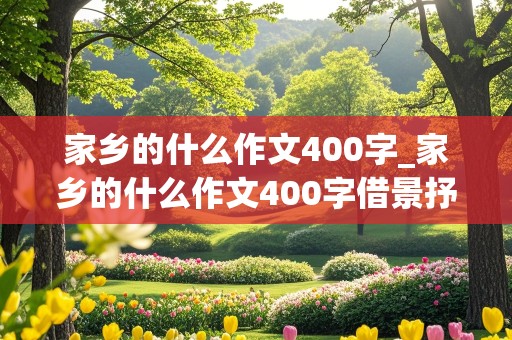 家乡的什么作文400字_家乡的什么作文400字借景抒情