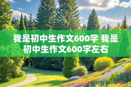 我是初中生作文600字 我是初中生作文600字左右