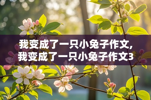 我变成了一只小兔子作文,我变成了一只小兔子作文300字