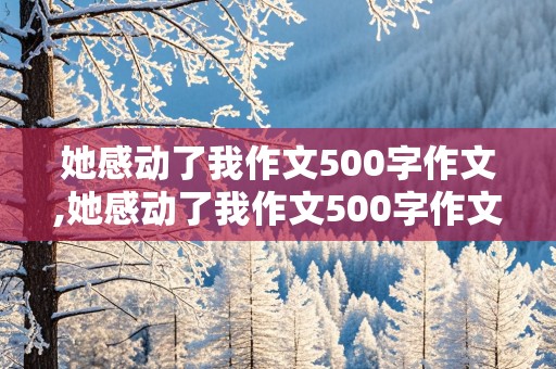 她感动了我作文500字作文,她感动了我作文500字作文 写母亲