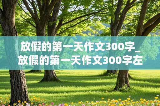 放假的第一天作文300字_放假的第一天作文300字左右