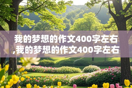 我的梦想的作文400字左右,我的梦想的作文400字左右四年级