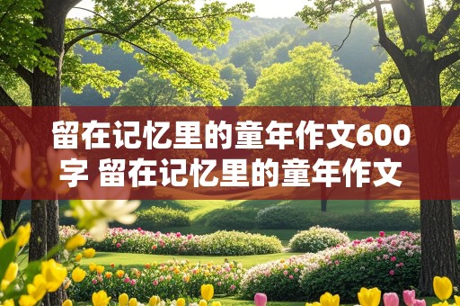 留在记忆里的童年作文600字 留在记忆里的童年作文600字初一