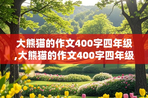 大熊猫的作文400字四年级,大熊猫的作文400字四年级上册