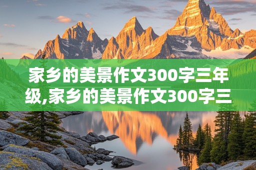 家乡的美景作文300字三年级,家乡的美景作文300字三年级上册