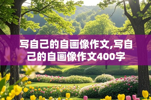 写自己的自画像作文,写自己的自画像作文400字