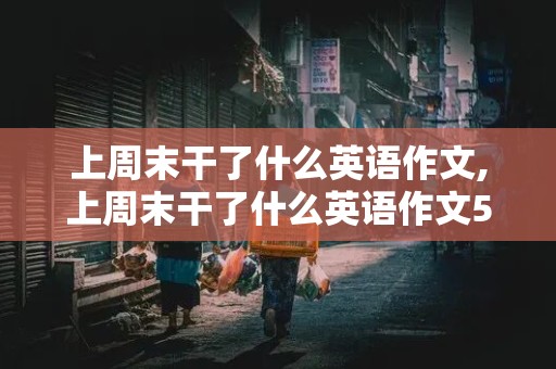 上周末干了什么英语作文,上周末干了什么英语作文50字