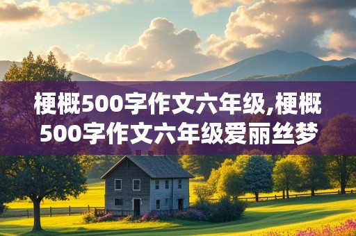 梗概500字作文六年级,梗概500字作文六年级爱丽丝梦游仙境