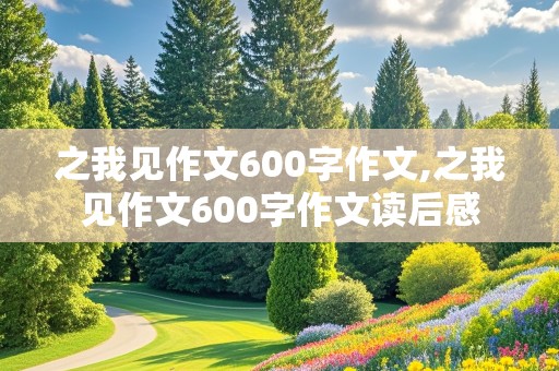 之我见作文600字作文,之我见作文600字作文读后感