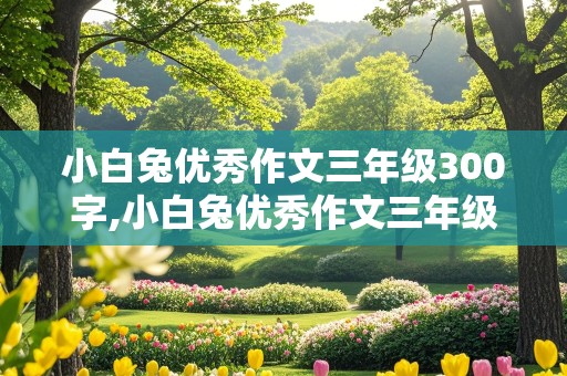 小白兔优秀作文三年级300字,小白兔优秀作文三年级300字左右