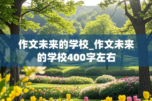 作文未来的学校_作文未来的学校400字左右