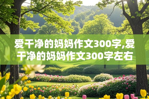 爱干净的妈妈作文300字,爱干净的妈妈作文300字左右