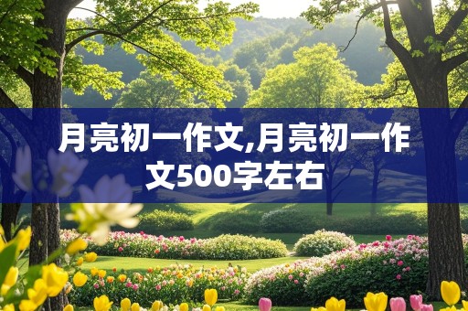 月亮初一作文,月亮初一作文500字左右