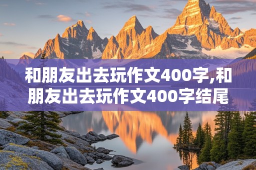 和朋友出去玩作文400字,和朋友出去玩作文400字结尾