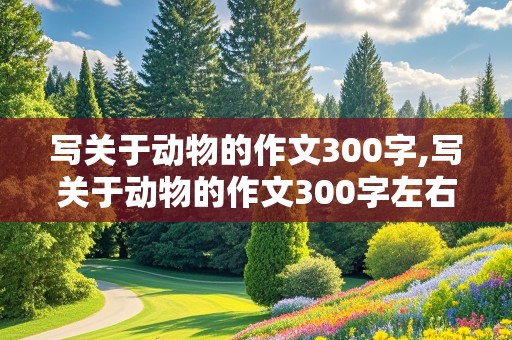 写关于动物的作文300字,写关于动物的作文300字左右