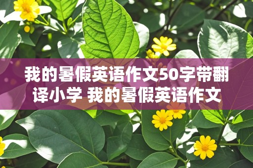 我的暑假英语作文50字带翻译小学 我的暑假英语作文50字带翻译小学六年级