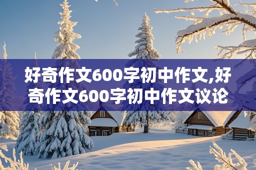 好奇作文600字初中作文,好奇作文600字初中作文议论文