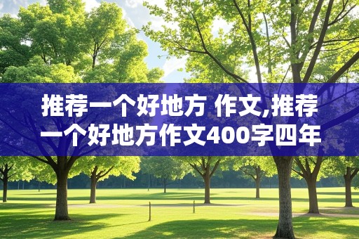 推荐一个好地方 作文,推荐一个好地方作文400字四年级