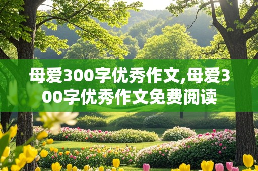 母爱300字优秀作文,母爱300字优秀作文免费阅读