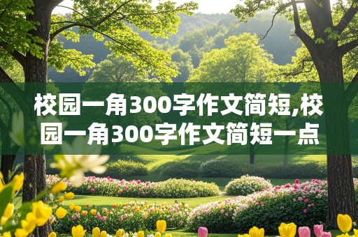 校园一角300字作文简短,校园一角300字作文简短一点