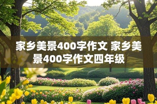 家乡美景400字作文 家乡美景400字作文四年级