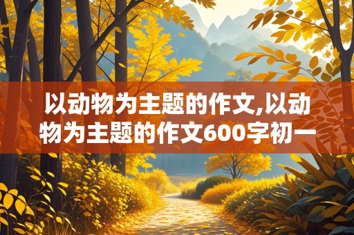 以动物为主题的作文,以动物为主题的作文600字初一