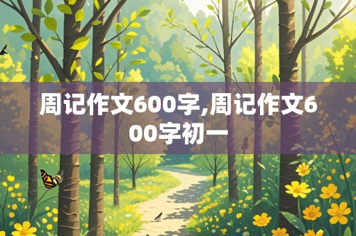 周记作文600字,周记作文600字初一