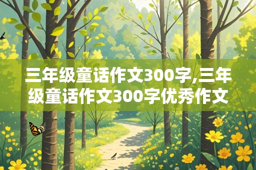 三年级童话作文300字,三年级童话作文300字优秀作文