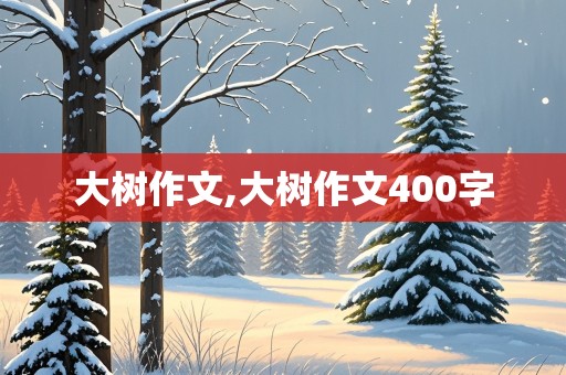 大树作文,大树作文400字