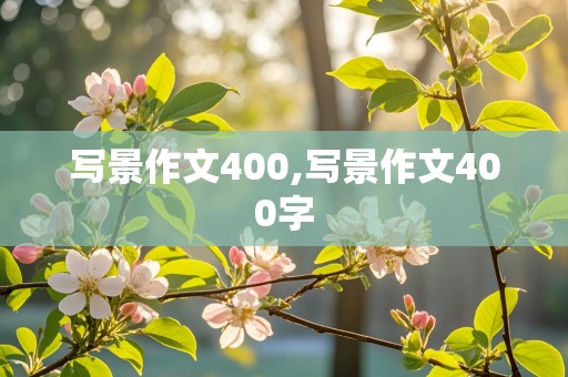 写景作文400,写景作文400字