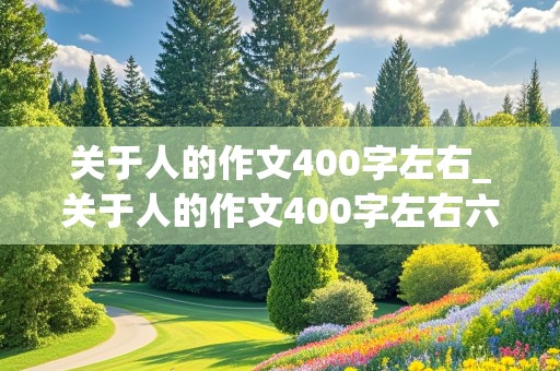 关于人的作文400字左右_关于人的作文400字左右六年级