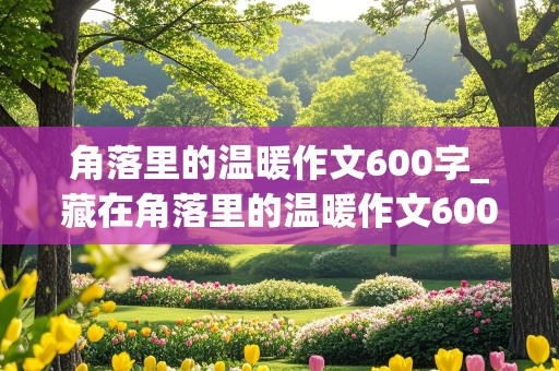 角落里的温暖作文600字_藏在角落里的温暖作文600字