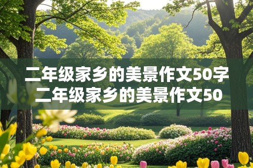 二年级家乡的美景作文50字 二年级家乡的美景作文50字家乡在盐城射阳