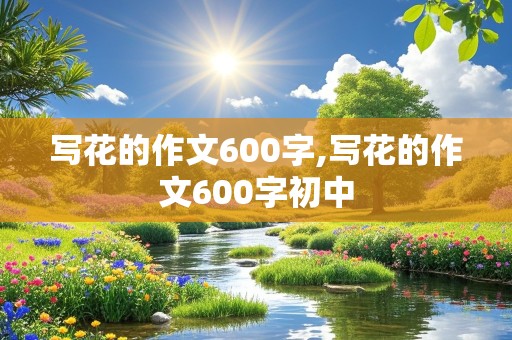 写花的作文600字,写花的作文600字初中