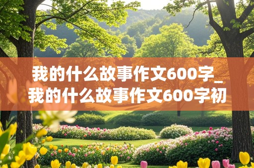 我的什么故事作文600字_我的什么故事作文600字初中