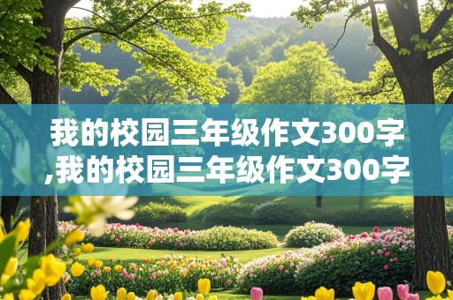 我的校园三年级作文300字,我的校园三年级作文300字怎么写