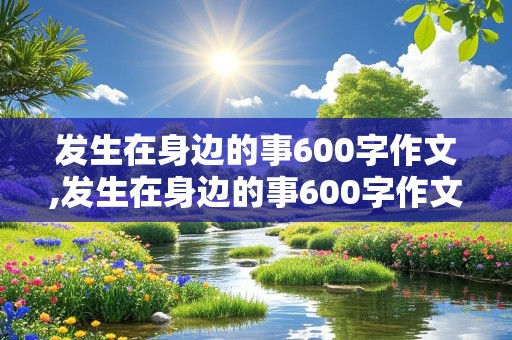 发生在身边的事600字作文,发生在身边的事600字作文要人间真情