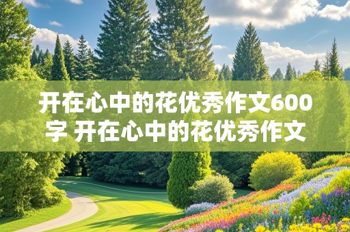 开在心中的花优秀作文600字 开在心中的花优秀作文600字初中