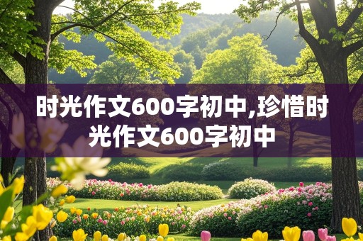 时光作文600字初中,珍惜时光作文600字初中