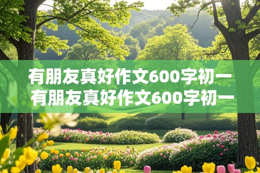 有朋友真好作文600字初一 有朋友真好作文600字初一记叙文