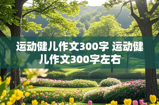 运动健儿作文300字 运动健儿作文300字左右