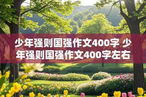 少年强则国强作文400字 少年强则国强作文400字左右