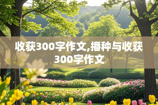 收获300字作文,播种与收获300字作文