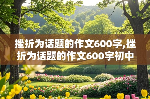 挫折为话题的作文600字,挫折为话题的作文600字初中