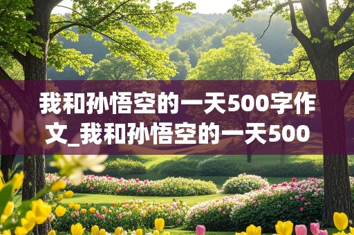 我和孙悟空的一天500字作文_我和孙悟空的一天500字优秀作文