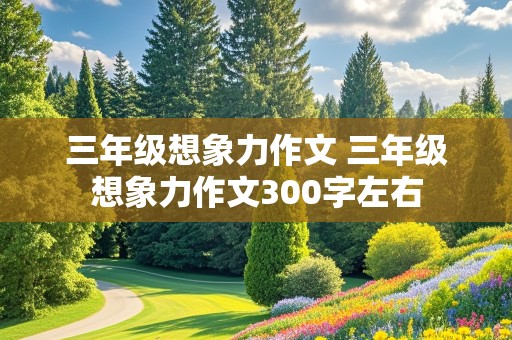 三年级想象力作文 三年级想象力作文300字左右