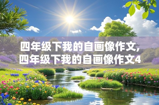 四年级下我的自画像作文,四年级下我的自画像作文400字女